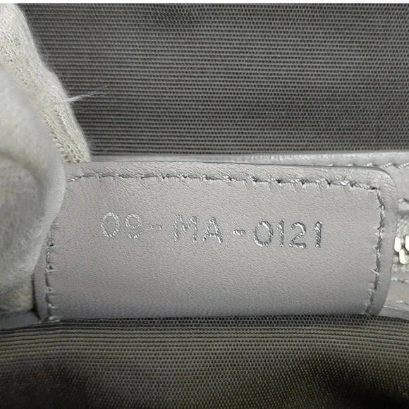 Dior Gray Lambskin Granville Satchel with Sturdy Handles - Picture 7 of 9